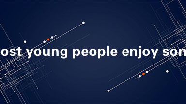 Most young people enjoy some form of physical activity