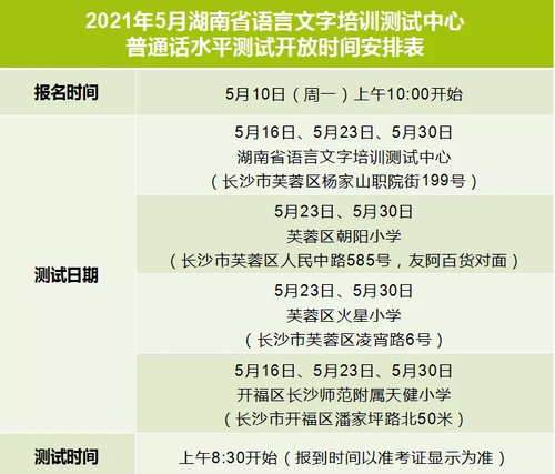 5月10日可报名普通话水平测试 2021普通话水平测试报名时间