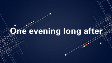One evening, long after most people had gone to bed