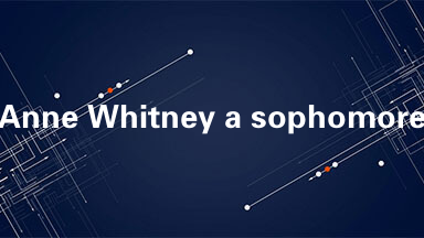 Anne Whitney,a sophomore at Colorado State University