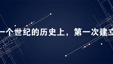 在一个世纪的历史上，第一次建立起一个具有较为合理的政治制度的、