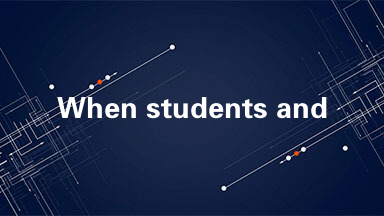 When students and parents are asked to rate