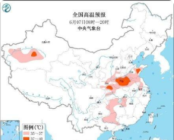 这些地方考生注意防暑降温 最高气温40℃以上
