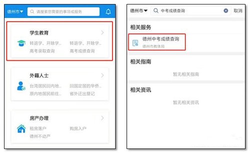 德州中考成绩查询入口2021（附：各校中招咨询电话）