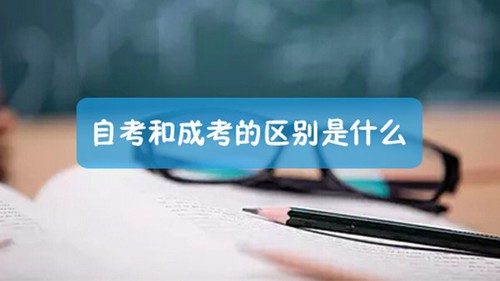自考与成考有什么区别 自考与成考哪个更好