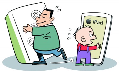 使用电子产品开展教学不超总时长30%  原则上采用纸质作业